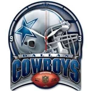  Dallas Cowboys Wall Clock   High Definition Sports 