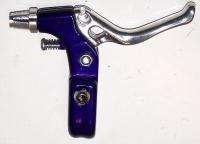   viewing a new old stock anodized low rider or custom bike brake lever