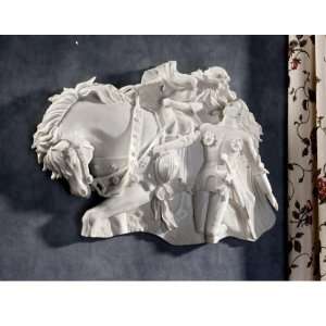 La Belle Dame Sans Merci Marble Resin Wall Sculpture Inspired By the 
