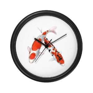  Two Varieties of Koi Fish Wall Clock by CafePress: Home 