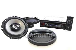 Sony CXS GT4016F CDX GT40U CD//WMA Player+6.5 2 Way Car Speakers 