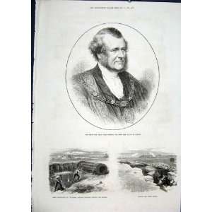   Portrait Gibbons Mayor London Chatham Sappers Sap 1871
