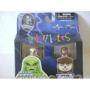    Universal Monsters Minimates The Creature The Wolfman Toys & Games