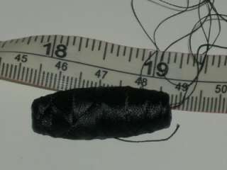 BLACK THREAD 25 nylon multipurpose embroidery cocoon bobbin THREAD 