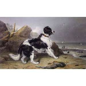 Off to the Rescue Large Etching Landseer, Sir Edwin H Lucas, Alfred 