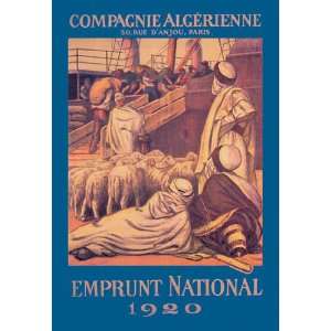  Compagnie Algerienne 20x30 poster