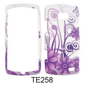  LG Ally vs740 Purple Daisies and Butterfly on White Hard 