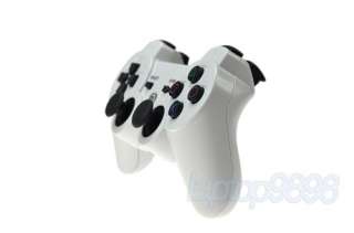White Wireless Bluetooth Game Controller for Sony PS3 SIX Axis NEW 