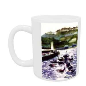St. Ives Harbour, High Tide (w/c on paper) by Felicity House   Mug 