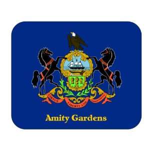  US State Flag   Amity Gardens, Pennsylvania (PA) Mouse Pad 