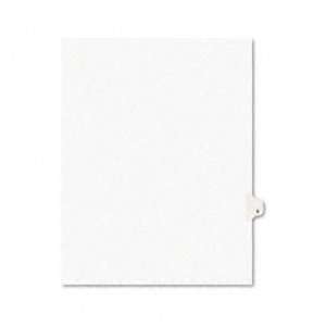  Avery Style Legal Side Tab Dividers, One Tab, Title S 
