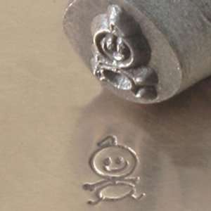  Baby Stick Figure Metal Design Stamp: Arts, Crafts 