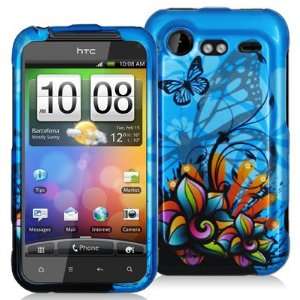  Decoro Butterfly On Blue Design Hard Snap On Protective 