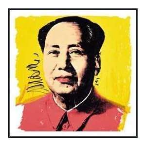   Mao, 1972   Artist Andy Warhol  Poster Size 50 X 50