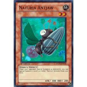   Single Card Naturia Antjaw HA02 EN039 Super Rare Toys & Games
