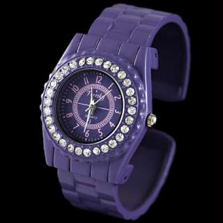 Girls Lady Bracelet Wrist Watch Roud Dimond Fashion Watch WJY  