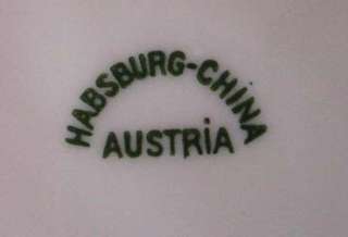 HABSBURG CHINA MZ AUSTRIA HAB95 11 3/4 OVAL CASSEROLE  