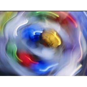 Abstract Blur of Color National Geographic Collection Photographic 