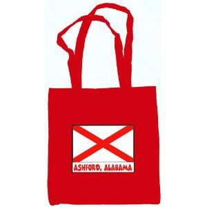  Ashford Alabama Souvenir Tote Bag Red: Everything Else