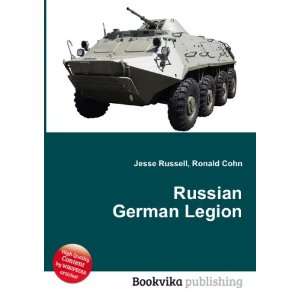  Russian German Legion Ronald Cohn Jesse Russell Books