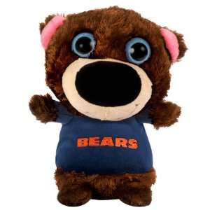  Chicago Bears 8 Big Eye Plush Bear: Sports & Outdoors