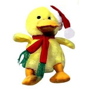  Plush Christmas Duck 7in Dog Toy: Kitchen & Dining