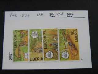 LIBERIA COLLECTION #2 (#1140), MIXED CONDITIONS