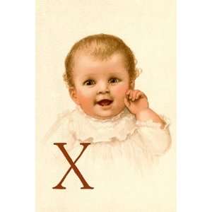 Baby Face X   Poster by Dorothy Waugh (12x18)