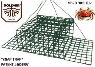 12) Crab Traps   SNAP TRAP   Collapsible Box Type CASE  