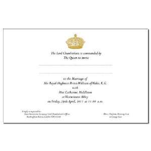  Royal Wedding Invitation Royal wedding Mini Poster Print 