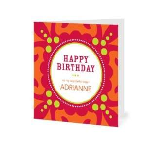  Birthday Greeting Cards   Swirling Burst By Jill Smith Design 