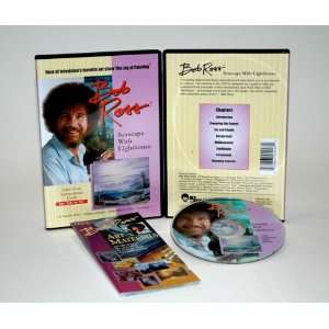  Bob Ross Seascape with Lighthouse DVD 60 Minutes: Arts 