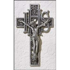  Blessed By Pope Benedict XVI IHS Wall Crucifix