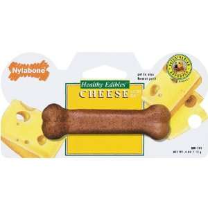    Nylabone Cheese Flavor Dog Bone Chew   Petite: Kitchen & Dining