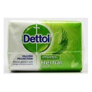  New Dettol Antibacterial Herbal Soap , 3 (Triple) Pack 