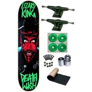 Deathwish Lizard King Devil Complete Skateboard Deck:  