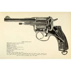  1948 Print 7.62 Russian Gas Check Nagant Revolver Exterior 
