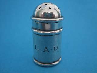 Victorian Sterling Silver Miniature Tankard Pepper Shaker 1898  