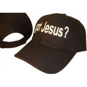  Black Got Jesus Adjustable Baseball Cap Hat Everything 