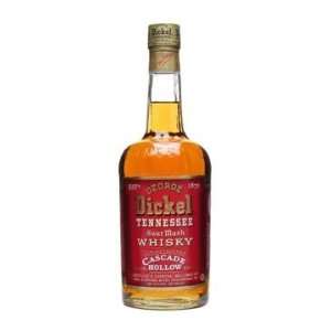  George Dickel Cascade Hollow Red Label 750ml: Grocery 