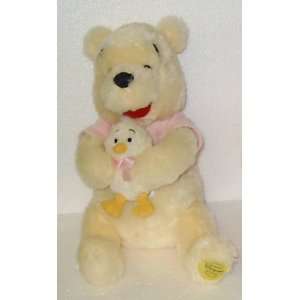    Disney 11 Pooh with Duck; Plush Stuffed Toy Doll: Toys & Games