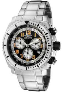   Mens 0616 II Collection Chronograph Black Dial Stainless Steel Watch