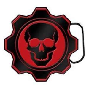  Gears of War: Skull Logo Belt Buckle: Toys & Games