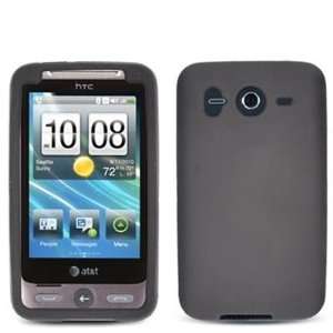  Black Silicone Rubber Gel Soft Skin Case Cover for HTC 