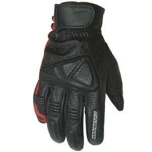  Fieldsheer Air Perforated Gloves   Large/Red/Black 