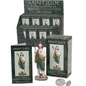  Saint Jude Prayer Kit (KC164) Statue, Story Card, Medal 