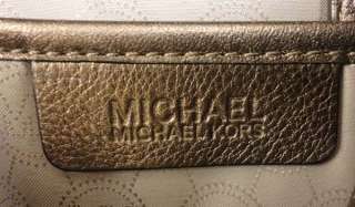 AUTHENTIC MICHAEL KORS BROWN LEATHER RING TOTE BAG  MSRP$268.00 