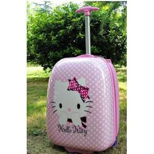  New Hello Kitty Luggage Bag Baggage Trolley Roller