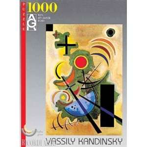  Kandinsky Standhaftes Grun Jigsaw Puzzle 1000pc: Toys 