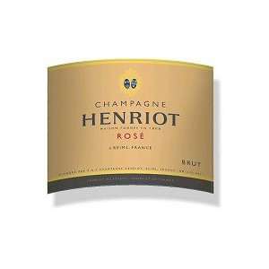  Henriot Champagne Brut Rose 750ML: Grocery & Gourmet Food
